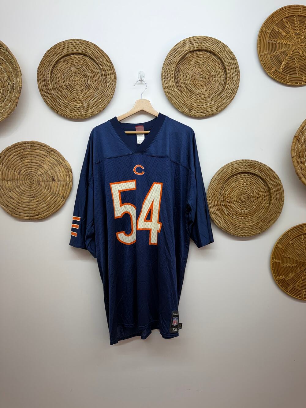 NFL Chicago Bears Urlacher 54 Jersey Mens 2X